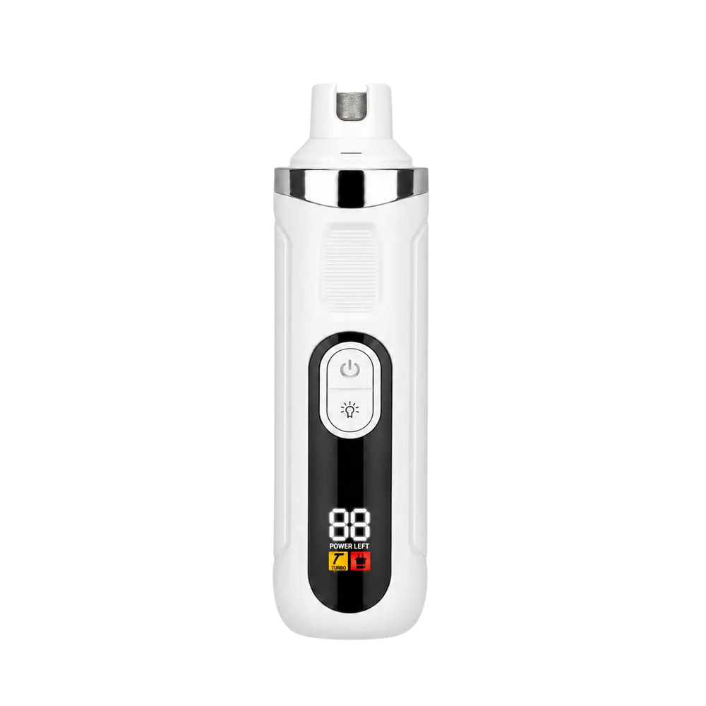 The LullPaw nail grinder seen from the front
